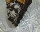A picture of step 9 of Mississippi Mud Cake.