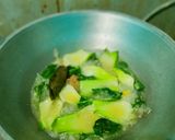 Foto langkah ke 4 dari resep Sayur Bobor Sawi Hijau.