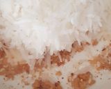 A picture of step 6 of Lo Bak Go - Steamed Chinese Radish Cake.