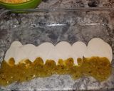 A picture of step 5 of Chicken Suizas Enchiladas.