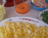 Foto del paso 5 de la receta: Ensaladilla con mahonesa de calabacín