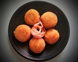 A picture of step 6 of Veg biryani kabab.