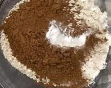 A picture of step 1 of Chocolate truffle brownies.