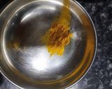 A picture of step 8 of Drum stick leaves Rasam.