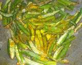 Fried bhindi recipe step 1 photo