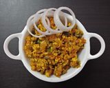 A picture of step 8 of Paneer Bhurji.