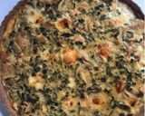 Foto del paso 5 de la receta: Tarta de pollo, verdeo y champiñones 🍄 🍗