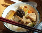 瓦鍋冬菇雞豆腐煲的食譜步驟7照片