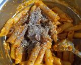 A picture of step 1 of Indo Italian Sandwich.
