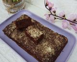 Foto langkah ke 6 dari resep Brownies Putih Telur Topping Kelapa.