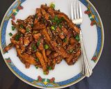 A picture of step 7 of Honey Chilli Potato.