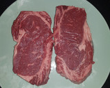 Foto del paso 1 de la receta: Entrecot con salsa de carne y verduras frescas