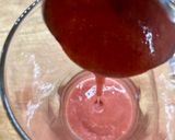 A picture of step 6 of Iced Strawberry Latte (Strawberry Coffee).
