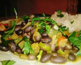 Foto del paso 1 de la receta: Feijoada vegana, con arroz blanco 💜