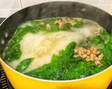 Hình bước làm 1 của món Canh Rau Ngót Thịt Băm