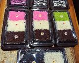 Foto langkah ke 2 dari resep Brownies Choco Marble Amanda KW.