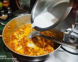 A picture of step 3 of Crumble paneer.