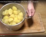 A picture of step 3 of Roast potatoes with duck fat.