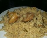 A picture of step 4 of Chicken pulao.