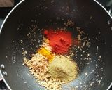 A picture of step 2 of Roasted Coconut Chickpeas Curry.