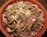 Foto del paso 20 de la receta: Cazuela de pollo encebollado al horno, con patatas y majado de higadillos