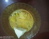 A picture of step 3 of King fish curry#mystaplefoodcontest#4wkschallenge.