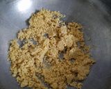 A picture of step 2 of Walnut burfi.
