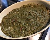 Une image de l'étape 8 de Gratin « skull » au cresson, fanes de radis, haricots blancs, herbes et épices.