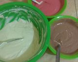 Foto langkah ke 6 dari resep Bolu Kukus Zebra Red Velvet mix Mocca.