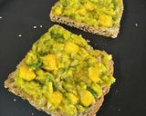 A picture of step 8 of Mango Avocado Toasts.