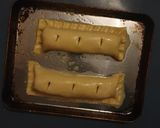 A picture of step 3 of Shortcrust Pastry Sausage Rolls.