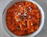 A picture of step 4 of Gajar Halwa 🥕🥕🥕.
