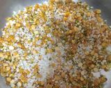 A picture of step 1 of Mixed Dal Handvo.