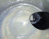 A picture of step 2 of Coconut Squares.