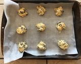 A picture of step 6 of Easy Recipe for Chocolate chip cookies.