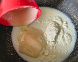 A picture of step 1 of Milk Powder Condensed Milk Mava Peda - Raksha Bandhan Special Celebration.