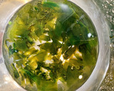 A picture of step 4 of Cucumber with Shiso sweet vinaigrette salad.