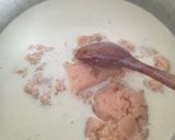 Gambar langkah 4 resipi Kuih Talam Berlauk Dengan Ubi Keladi.