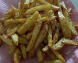 A picture of step 2 of Crispy fries.