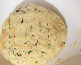 A picture of step 3 of Masaledar aloo puri.