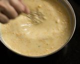 A picture of step 1 of Gujarati khandvi.