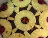A picture of step 3 of Pineapple Upside down cake.