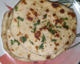 A picture of step 3 of Butter Naan.