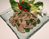 รูปขั้นตอนการทำที่ 3 ของ ลาบไก่ยอเห็ดเข็มทอง คีโต