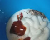 A picture of step 3 of Chicken wraps.