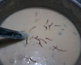A picture of step 2 of Kesar Pista Kulfi.