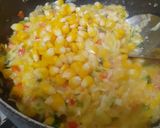 A picture of step 5 of Romancing The Rains, Indo - Chinese Sweet Corn Soup.