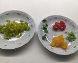 Foto del passaggio 2 della ricetta Gazpacho di arance e lime piccante con calamari