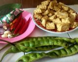 Foto langkah ke 2 dari resep Tahu,tempe,petai kuah santan.