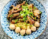 รูปขั้นตอนการทำที่ 3 ของ บะหมี่แห้งเนื้อตุ๋น